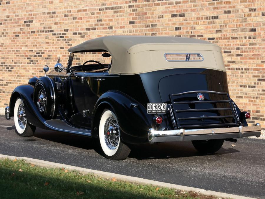  Packard Super Eight Dual Cowl Phaeton 1936 года  (фото 5 из 5)